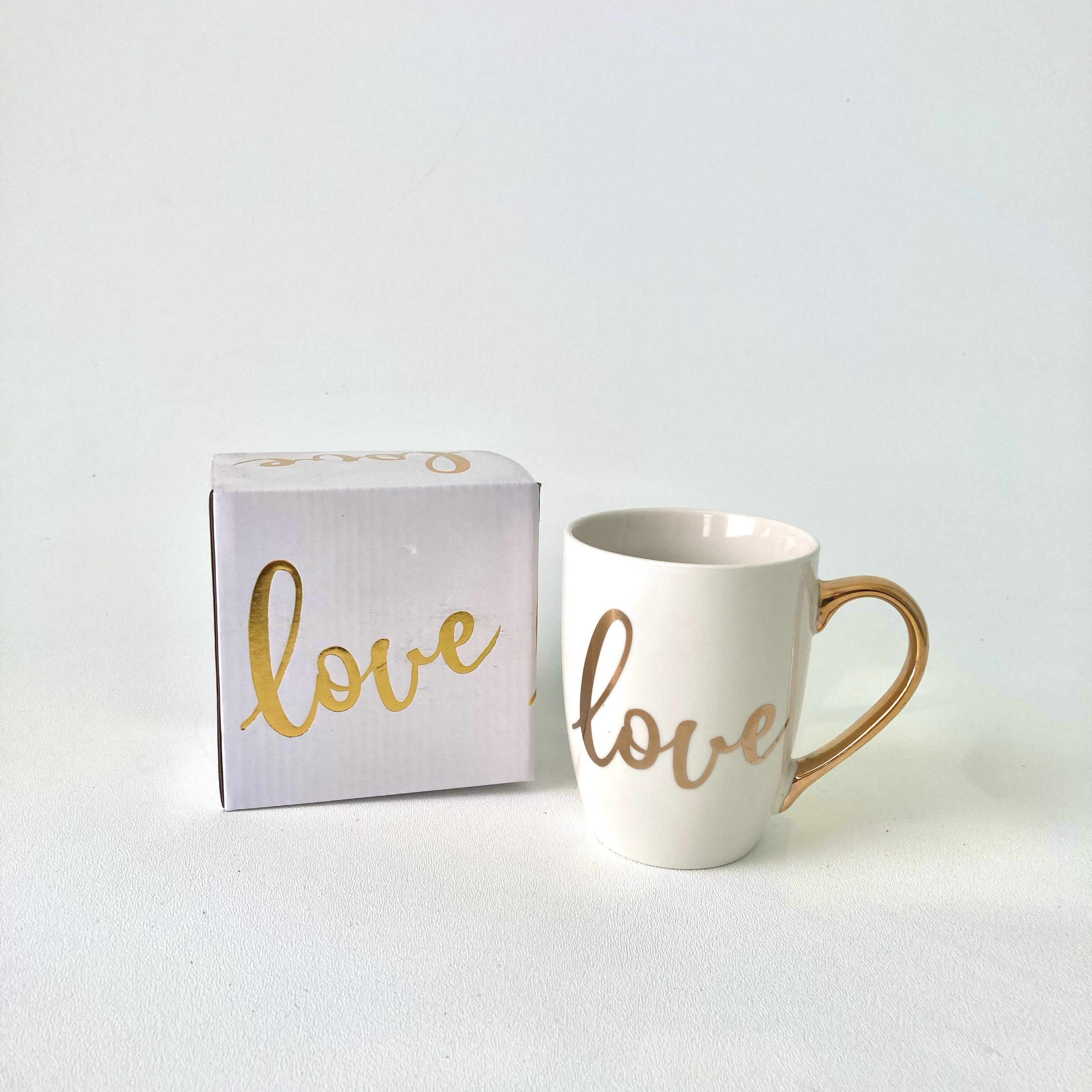 Golden Love Mug